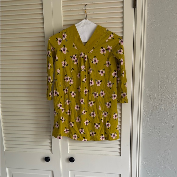 Tea Collection Yellow Floral Kids Dress - Picture 1 of 5